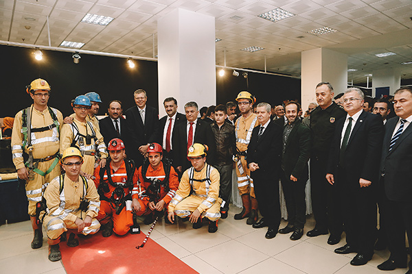 Çayeli Bakır Çalışanları Bu Defa Objektiflere Gülümsedi