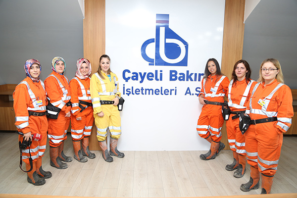 Çayeli Bakır Çalışanlarının Eşleri Yerin 600 Metre Altında